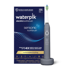 Load image into Gallery viewer, Waterpik Sensonic Sonic Electric Toothbrush, Rechargeable Toothbrush for Adults with 3 Modes, Travel Case, USB Charger, White STW-03W020, Packaging May Vary