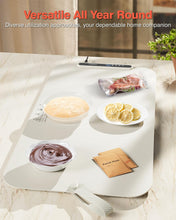 Load image into Gallery viewer, Food Warming Mat, iTRUSOU 27.5x16&#39;&#39; Electric Warming Tray with 7 Temp-Settings, Switchable Fahrenheit/Celsius, 99h Timer, Foldable Food Warmer Keep Food Warm at Buffet, Party, Sabbath, Daily Use