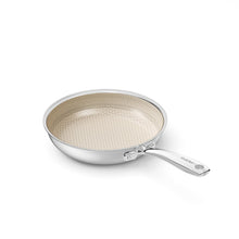 Load image into Gallery viewer, Redchef Ceramic Nonstick Frying Pan 9.5-Inch with Honeycomb Coating, Stay-Cool Handle, Dishwasher &amp; Oven Safe, Induction Ready, PTFE PFAS-Free, All Cooktops