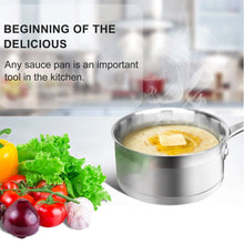 Load image into Gallery viewer, Duxtop Professional Stainless Steel Sauce Pan with Lid, Kitchen Cookware, Induction Pot with Impact-bonded Base Technology, 2.5 Quart