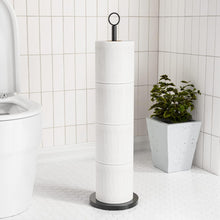 Load image into Gallery viewer, niffgaff 2 Paper Holder: Wall-Mounted &amp; Stand, Stainless Steel Toilet Paper Holder