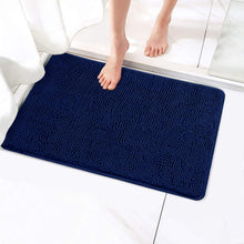 Load image into Gallery viewer, Secura Bathroom Rugs, 47 x 28 Inches, Extra Soft &amp; Thick, Absorbent Water Bath Mat, Machine Washable Non-Slip Bath Mats for Bathroom, Shower, and Tub, Home Decor Accessories (Gray)