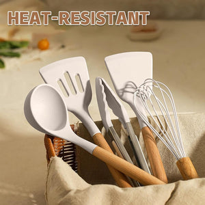 Umite Chef Kitchen Cooking Utensils Set Mixing Bowls with Airtight Lids Set with Grater Attachments