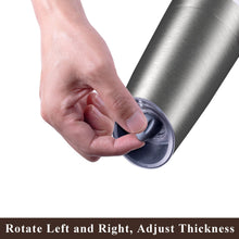 Load image into Gallery viewer, Automatic Eletric Salt and Pepper Grinder Shakers Set, Battery Operated, Must Haves from TikTok, Silver, 2 Pack