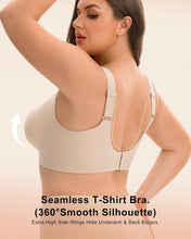 Load image into Gallery viewer, Wireless Jelly Bras for Women Push Up Seamless Breathable Full Coverage No Underwire Plus Size Older T-Shirt Bralette