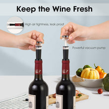 Load image into Gallery viewer, Beneno Wine Opener, Zinc Alloy Premium Wing Corkscrew with Multifunctional Bottles Opener, Sharp Wine Corkscrew with Ergonomic Non-Slip Wing Handle, Upgrade