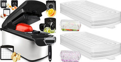 fullstar Bundle: Chopper and 2 Silicone Lids
