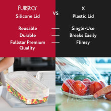 Load image into Gallery viewer, Silicone Stretch Lids for Fullstar Choppers &amp; Mandoline Slicers – Reusable Food Covers for Storage – Flexible &amp; Durable - Pack of 2