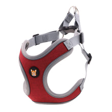 Load image into Gallery viewer, Adjustable Dog Harness Vest and Leash Set for Small, Medium Dogs No Pull, Step in Escape Proof Reflective Easy Walk Puppy Harness, Black, S (Comes with A Measuring Tape)