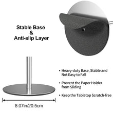 Load image into Gallery viewer, Toilet Paper Holder Stand and Dispenser for 4 Spare Rolls, Stainless Steel Free-Standing Toilet Tissue Paper Roll Storage Shelf