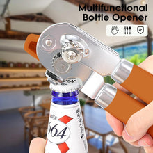 Load image into Gallery viewer, Premium Wing Corkscrew Wine Opener Can Opener Manual with Multifunctional Bottle Openers