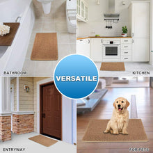 Load image into Gallery viewer, Secura Bathroom Rugs, 47 x 28 Inches, Extra Soft &amp; Thick, Absorbent Water Bath Mat, Machine Washable Non-Slip Bath Mats for Bathroom, Shower, and Tub, Home Decor Accessories (Gray)