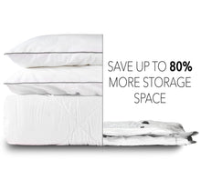 Load image into Gallery viewer, SpaceAid Jumbo Vacuum Storage Bags, Space Saver Sealer Compression Bags for Comforters, Blankets, Pillows, Bedding, Clothes (X-Large 3 Pack)