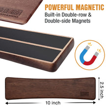 Load image into Gallery viewer, Magnetic Knife Strips, Magnetic Knife Holder for Wall 16 Inch, Acacia Wood Knife Magnetic Strip Use as Knife Bar, Knife Holder for Kitchen Utensil Organizer
