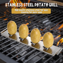 Load image into Gallery viewer, YellRin Stainless Steel Potato Barbecue Rack Potato Baking Stand for Home Kitchen