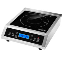 Load image into Gallery viewer, Duxtop Professional Portable Induction Cooktop, Commercial Range Countertop Burner, 1800 Watts Induction Burner with Sensor Touch and LCD Screen, P961LS/BT-C35-D, Silver/Black
