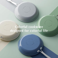 Load image into Gallery viewer, Redchef Ceramic Pots and Pans Set Non Stick, Nonstick Kitchen Cookware Sets, Non Toxic Pots and Pans Set Non Stick, PFAS PFOA &amp; PTFE Free, Nonstick Frying Pans Set, Ceramic Pan Skillet, RV Cookware