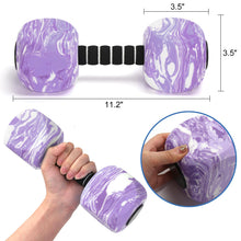 Load image into Gallery viewer, 2Pack Water Dumbbells, Aquatic Exercise Dumbbells, EVA Foam Barbells for Men Women Youth Water Workouts