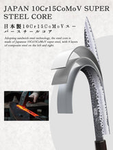Load image into Gallery viewer, Sushi Knife Japanese Sashimi Knives 10 Inch, Hand Forged High Carbon Steel Yanagiba Knife, Kitchen Chef Knives for Cutting Sushi &amp; Sashimi, Fish Filleting