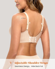 Load image into Gallery viewer, Seamless Full Coverage Bras No Underwire with 53 Air Vents Cool Comfort Invisible Support for Everyday Wear