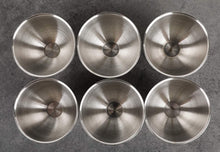 Load image into Gallery viewer, Stainless Steel Egg Cups Set for Hard Soft Boiled Eggs with 6 Egg Cup Holders 6 Egg Spoons