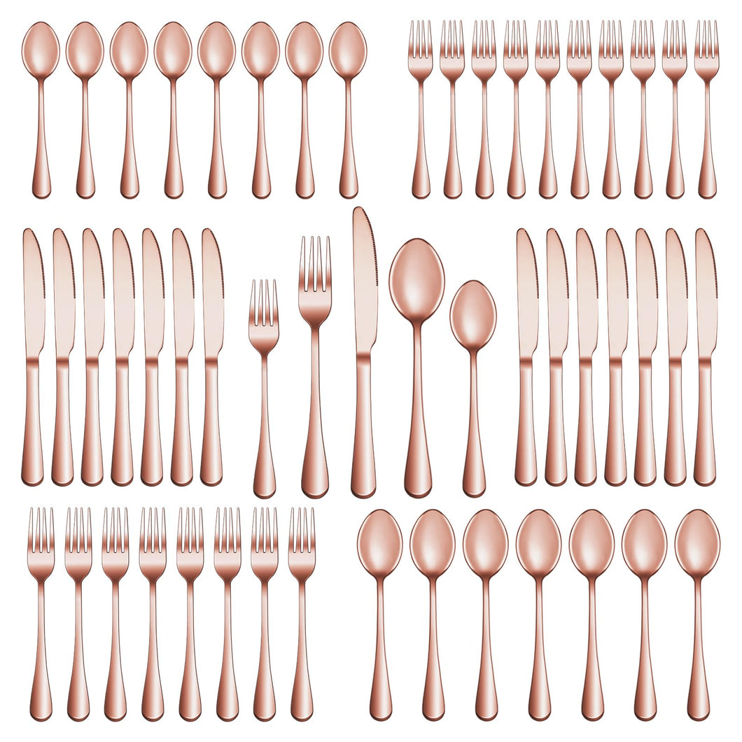 20 Piece Silverware Set Service for 4,Premium Stainless Steel Flatware Set,Mirror Polished Cutlery Utensil Set,Durable Home Kitchen Eating Tableware Set,Include Fork Knife Spoon Set,Dishwasher Safe