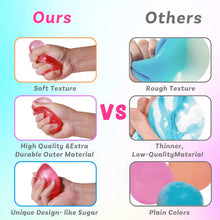 Load image into Gallery viewer, Fidget Toys Stress Ball for Kids 28pcs, Cube Squishies Anxiety Stress Relief, Ice Squishy Stress Cube-Drop Malt Sugar Balls, Sensory Toys for Kids with Autism, Fidgets for Classroom Prize Toys