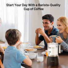 Load image into Gallery viewer, Secura Detachable Milk Frother, 17oz Electric Milk Steamer Stainless Steel, Automatic Hot/Cold Foam and Hot Chocolate Maker with Dishwasher Safe, 120V