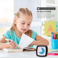 Load image into Gallery viewer, Secura 60-Minute Visual Timer, Silent Study Timer for Kids and Adults, Time Clocks, Time Management Countdown Timer for Teaching (Pink)