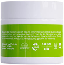 Load image into Gallery viewer, SeoulCeuticals Korean Skin Care Face Mask for Sensitive Skin - Korean Skincare Green Tea Wash Off Masks - K Beauty Face Masks - Aloe Vera Mask + Centella Asiatica Hydrating Facial Spa Mask 2oz