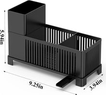 Load image into Gallery viewer, Sponge Holder for Kitchen Sink, Sink Caddy Organizer, Black