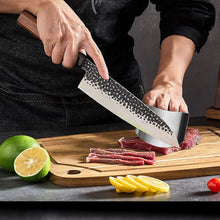 Load image into Gallery viewer, Stainless Steel Finger Guard, 2023 New Finger Protector for Cutting Food, Premium Slicing Tool Finger Protector Finger Protectors when Cutting, Slicing, Dicing, Chopping Vegatables (6 Pcs)