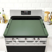 Load image into Gallery viewer, Noodle Board Stove Cover with Handles for Electric, Gas Stove Top (Acacia Wood)