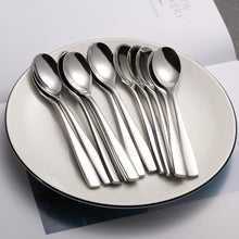 Load image into Gallery viewer, Demitasse Espresso Spoons Stainless Steel Mini Coffee Spoons Tea Spoons for Dessert Set of 12