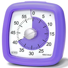 Load image into Gallery viewer, Secura 60-Minute Visual Timer, Silent Study Timer for Kids and Adults, Time Clocks, Time Management Countdown Timer for Teaching (Pink)