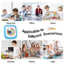 Load image into Gallery viewer, Secura 60-Minute Visual Timer, Silent Study Timer for Kids and Adults, Time Clocks, Time Management Countdown Timer for Teaching (Pink)