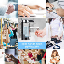 Load image into Gallery viewer, Secura 17oz Automatic Liquid Soap Dispenser, Touchless Battery Operated Hand Soap Dispenser with Adjustable Soap Dispensing Volume Control Dial, Personal Care Dispenser for Household Use (Chrome)