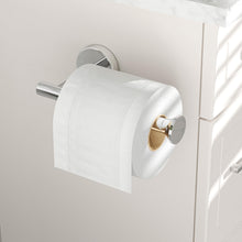 Load image into Gallery viewer, Toilet Paper Holder Wall Mount Bathroom Paper Roll Holder Tissue Handle Stainless Steel for Farmhouse Kitchen Matte Black