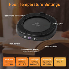 Load image into Gallery viewer, Coffee Mug Warmer &amp; You are Awesome Mug Set, Electric Cup Warmer for Desk Office Home, Beverage Warmer with 3 Temperature Setting, 8-Hours Auto Shut Off, Best Birthday Present Ideas for Women