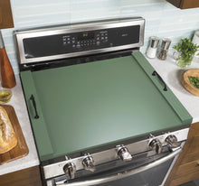 Load image into Gallery viewer, Noodle Board Stove Cover with Handles for Electric, Gas Stove Top (Acacia Wood)