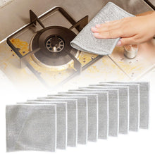 Load image into Gallery viewer, Multipurpose Wire Dishwashing Rags, 2024 New Metal Wire Dishwashing Cloths Towels Scrubs Cleans, Premium Scrubbing Wire Dishwashing Rags Non-Scratch Wire Dishcloth for Dishes, Sinks(5)
