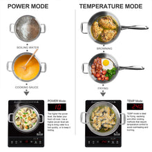 Load image into Gallery viewer, Duxtop Portable Induction Cooktop, Countertop Burner, Induction Burner with Timer and Sensor Touch, 1800W 8500ST E210C2