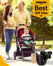 Load image into Gallery viewer, Universal Cup Holder Stroller Drink Holder for Bikes, Trolleys or Walkers, Fits Most Cups
