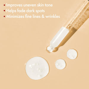 Japanese Skincare Products - Niacinamide Melasma Brightening Serum for Dark Spots, Hyperpigmentation & Uneven Skin Tone 1oz