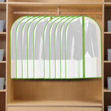 Load image into Gallery viewer, Garment Bags Cover for Hanging Clothes Gowns, 23.6’’×39.1’’,5 Pack Black