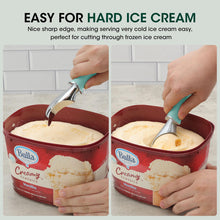 Load image into Gallery viewer, Beneno Heavy Duty Ice Cream Scoop - Upgraded Anti-Fracture Design, Comfortable Grip Long Handle, Effortless Scooping &amp; Dishwasher Safe, Black