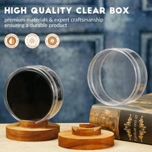 Load image into Gallery viewer, upDec Jersey Frame Display Case, Large Clear Acrylic Shadow Box with UV Protection for Basketball Baseball Football Soccer Hockey Shirts, Hockey Puck Display Case Acrylic Clear Holder with Wood Base