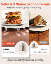 Load image into Gallery viewer, BW450 Beige Food Warming Mat Bundle with BW701 Off-White Electric Warming Tray