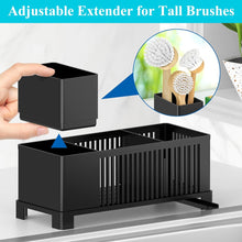 Load image into Gallery viewer, Sponge Holder for Kitchen Sink, Sink Caddy Organizer, Black