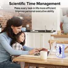 Load image into Gallery viewer, Secura 60-Minute Visual Countdown Timer, 7.5-Inch Oversize Classroom Visual Timer for Kids and Adults, Durable Mechanical Kitchen Timer Clock with Magnetic Backing (Blue)